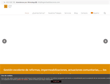 Tablet Screenshot of logarehabilitaciones.com